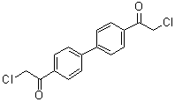 CAS # 24860-53-5, 4,4'-Bis(chloroacetyl)biphenyl, 4,4'-Bis(alpha-chloroacetyl)biphenyl