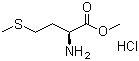 structure of CAS# 2491-18-1, L-Methionine methyl ester hydrochloride