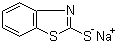 structure of CAS# 2492-26-4, 巯基苯并噻唑钠