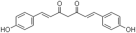 structure of CAS# 24939-16-0, 双去甲氧基姜黄素