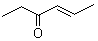 structure of CAS# 2497-21-4, 4-Hexen-3-one