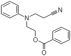 CAS 登录号：25047-90-9, N-氰乙基-N-苯甲酰氧乙基苯胺