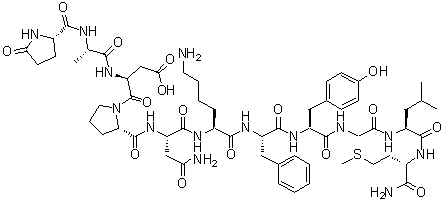 structure of CAS# 2507-24-6, Physalaemin