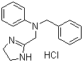 structure of CAS# 2508-72-7, 盐酸安他唑啉