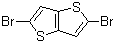 structure of CAS# 25121-87-3, 2,5-Dibromothieno[3,2-b]thiophene