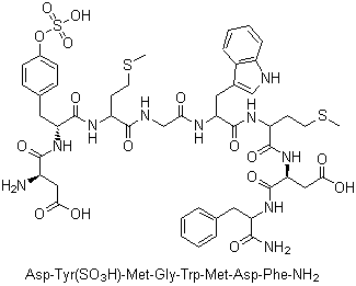 structure of CAS# 25126-32-3, Sincalide