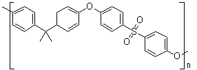 structure of CAS# 25135-51-7, Polysulfone A