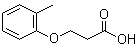 structure of CAS# 25173-35-7, 3-(2-甲基苯氧基)丙酸