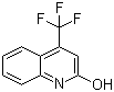 structure of CAS# 25199-84-2, 2-Hydroxy-4-(trifluoromethyl)quinoline
