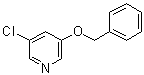 structure of CAS# 251996-81-3, 3-Chloro-5-(phenylmethoxy)pyridine