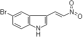 CAS # 25217-77-0, 5-Bromo-3-(2-nitroethenyl)-1H-indole