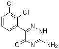 structure of CAS# 252186-78-0, 3-氨基-6-(2,3-二氯苯基)-1,2,4-三嗪-5(2H)-酮