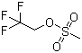 structure of CAS# 25236-64-0, 2,2,2-三氟乙基甲磺酸酯