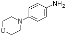 structure of CAS# 2524-67-6, 4-(4-吗啉基)苯胺