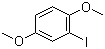 structure of CAS# 25245-35-6, 2-Iodo-1,4-dimethoxybenzene