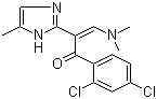 CAS 登录号：252953-86-9, (2Z)-1-(2,4-二氯苯基)-3-(二甲基氨基)-2-(5-甲基-1H-咪唑-2-基)-2-丙烯-1-酮