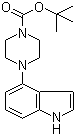 structure of CAS# 252978-89-5, 1-(1-tert-Butoxycarbonyl)-4-(4-indolyl)piperazine