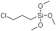 structure of CAS# 2530-87-2, 3-Chloropropyltrimethoxysilane