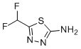 structure of CAS# 25306-15-4, 5-(二氟甲基)-1,3,4-噻二唑-2-胺