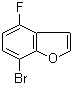 structure of CAS# 253429-31-1, 7-Bromo-4-fluorobenzofuran