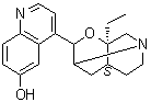 structure of CAS# 253430-48-7, (3alpha,9S)-3,9-Epoxy-10,11-dihydrocinchonan-6'-ol