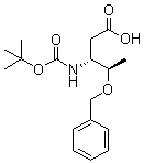 structure of CAS# 254101-11-6, Boc-O-benzyl-L-beta-homothreonine