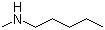 structure of CAS# 25419-06-1, N-甲基正戊胺