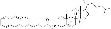 structure of CAS# 2545-22-4, Cholesteryl linolenate