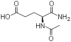 structure of CAS# 25460-87-1, N-乙酰基-L-异谷氨酰胺