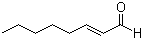 structure of CAS# 2548-87-0, (E)-2-Octenal