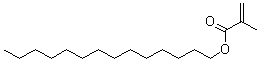 structure of CAS# 2549-53-3, Myristyl methacrylate