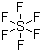 structure of CAS# 2551-62-4, Sulfur hexafluoride