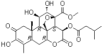 CAS 登录号：25514-31-2, 鸦胆子素 A