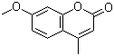 structure of CAS# 2555-28-4, 7-甲氧基-4-甲基香豆素