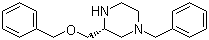 structure of CAS# 255723-98-9, (R)-N4-苄基-2-(苄氧基甲基)哌嗪