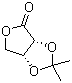 structure of CAS# 25581-41-3, (-)-2,3-O-异亚丙基-D-赤酮酸内酯