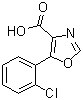 CAS # 255876-53-0, 5-(2-Chlorophenyl)-4-oxazolecarboxylic acid