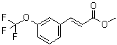CAS 登录号：255895-89-7, 3-[3-(三氟甲氧基)苯基]-2-丙烯酸甲酯