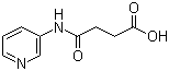 CAS # 25604-13-1, 4-Oxo-4-(3-pyridylamino)butyric acid, N-(3-Pyridyl)succinamic acid