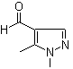 structure of CAS# 25711-30-2, 1,5-Dimethylpyrazole-4-carboxaldehyde