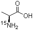 structure of CAS# 25713-23-9, L-丙氨酸(氮15)