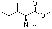 structure of CAS# 2577-46-0, L-异亮氨酸甲酯