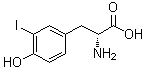 structure of CAS# 25799-58-0, 3-碘-D-酪氨酸