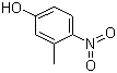 structure of CAS# 2581-34-2, 4-硝基间甲苯酚