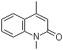 structure of CAS# 2584-47-6, 1,4-Dimethyl-2(1H)-quinolone