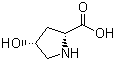 structure of CAS# 2584-71-6, 顺式-4-羟基-D-脯氨酸