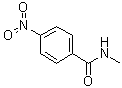 structure of CAS# 2585-23-1, N-甲基-4-硝基苯甲酰胺