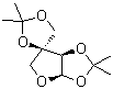 structure of CAS# 25904-06-7, 1,2:3,5-二-O-(1-甲基亚乙基)-alpha-D-呋喃芹糖