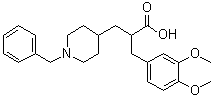 CAS 登录号：259170-03-1, alpha-[(3,4-二甲氧基苯基)甲基]-1-(苯基甲基)-4-哌啶丙酸