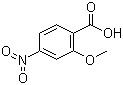 structure of CAS# 2597-56-0, 2-甲氧基-4-硝基苯甲酸